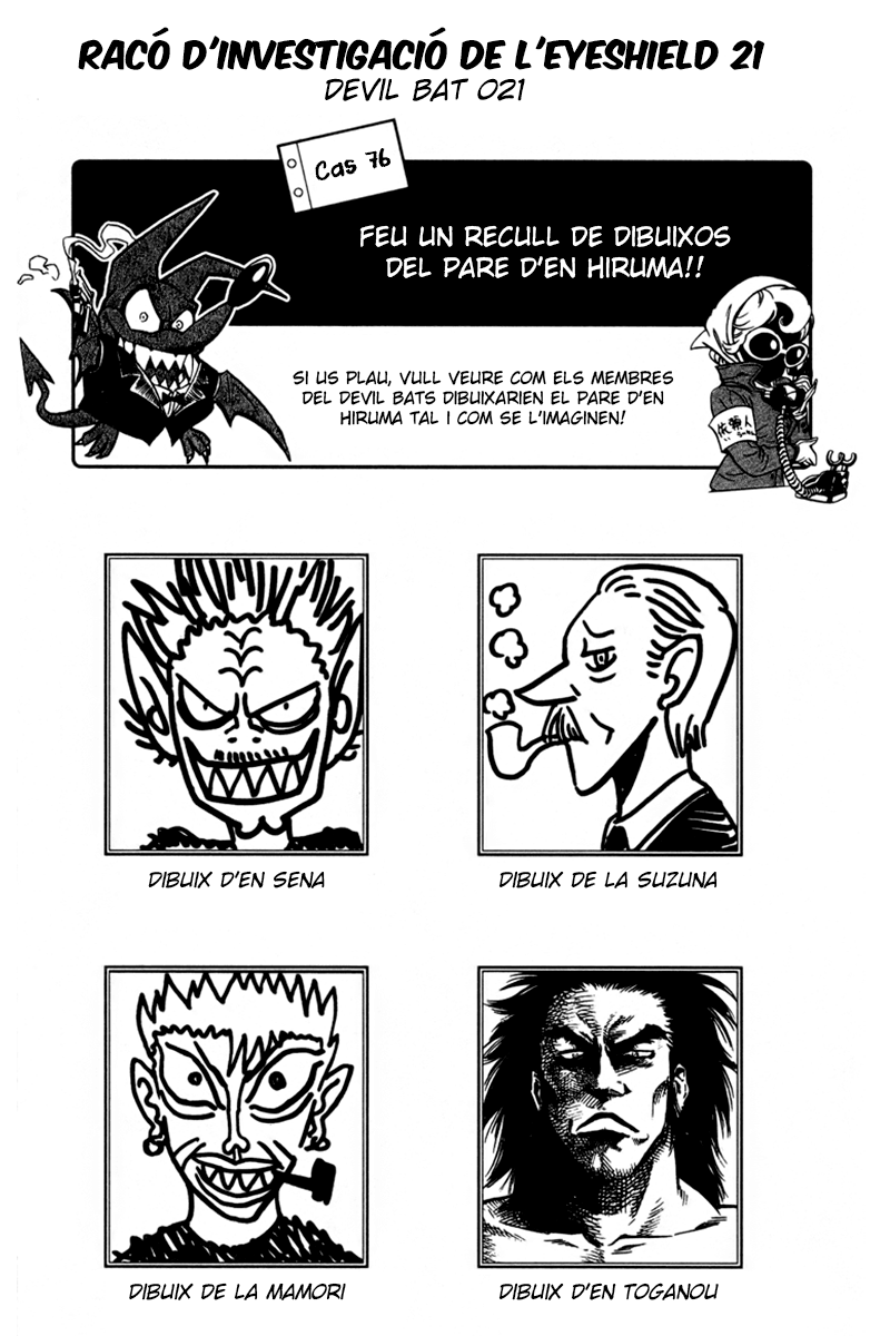 Read Eyeshield 21 CAT Manga Online