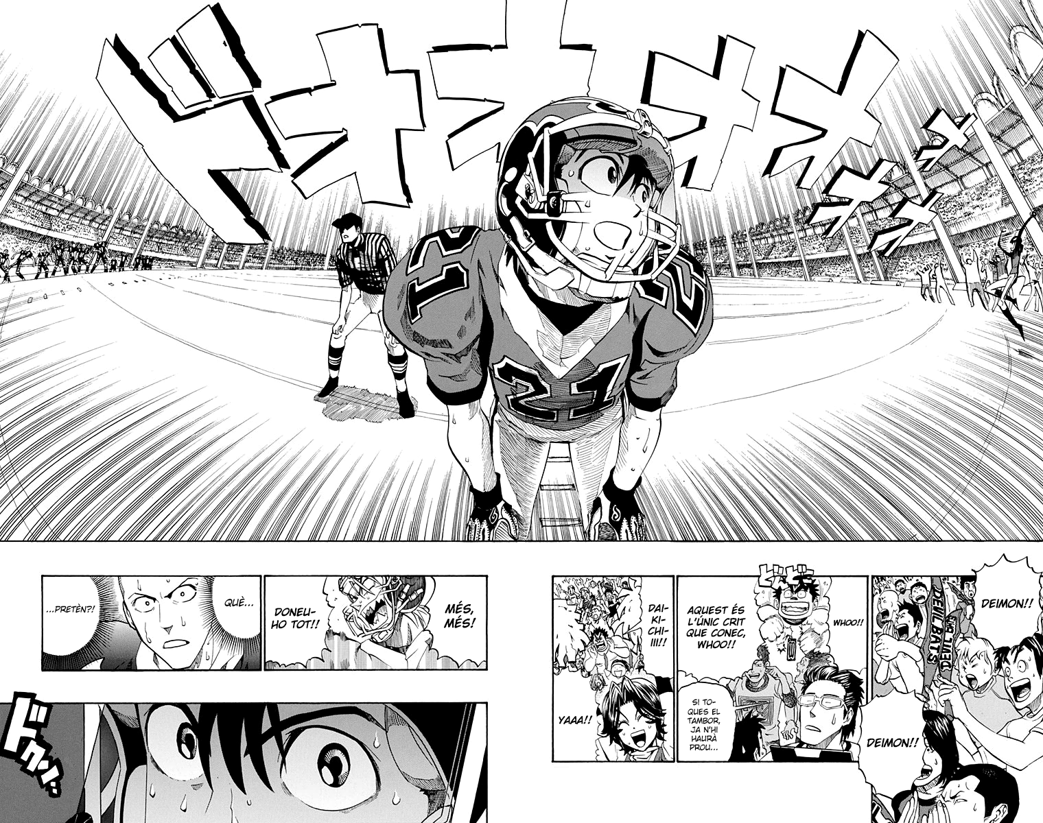Read Eyeshield 21 CAT Manga Online