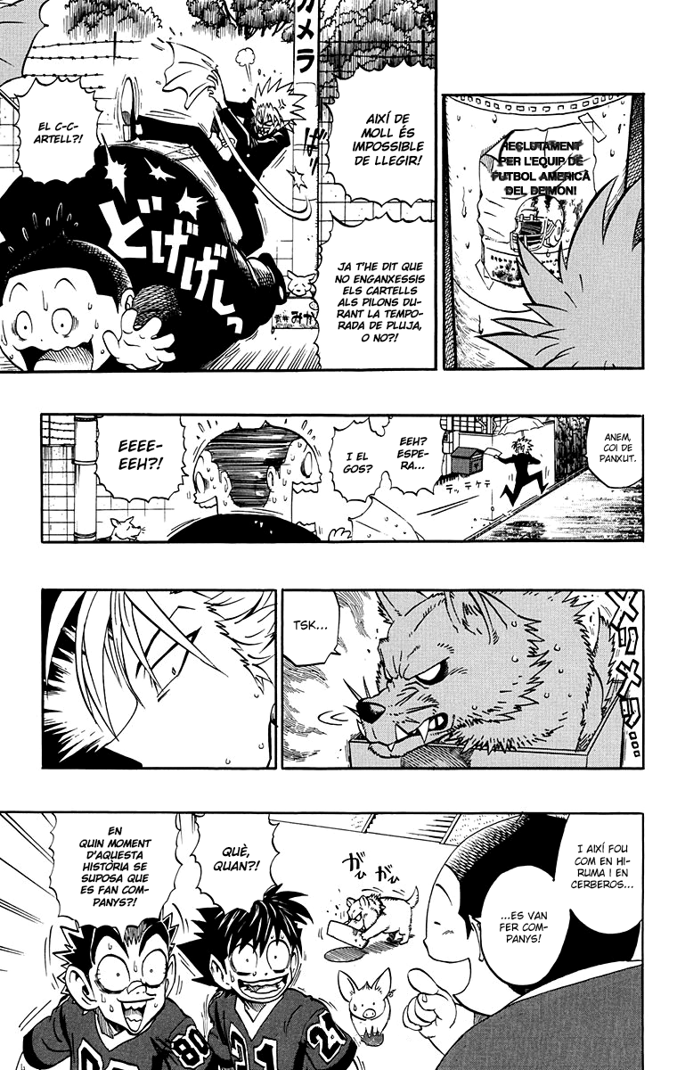 Read Eyeshield 21 CAT Manga Online