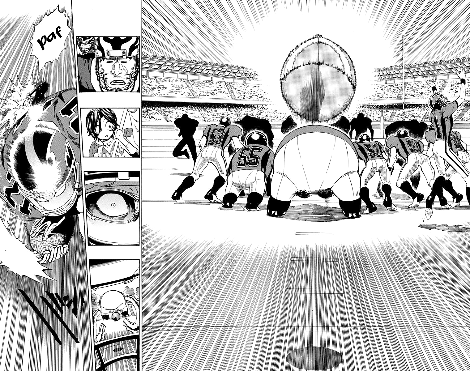 Read Eyeshield 21 CAT Manga Online