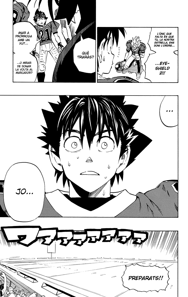 Read Eyeshield 21 CAT Manga Online