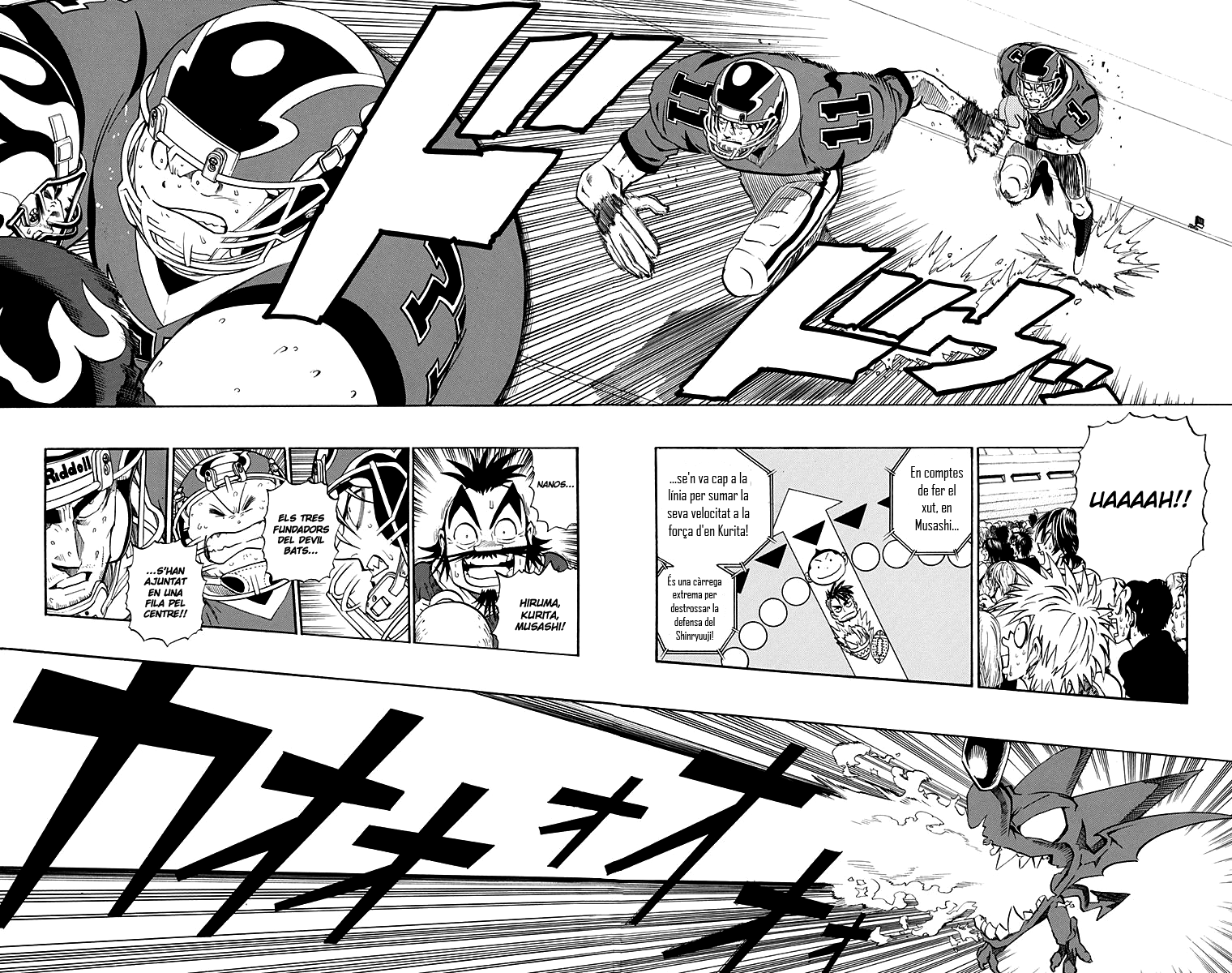 Read Eyeshield 21 CAT Manga Online