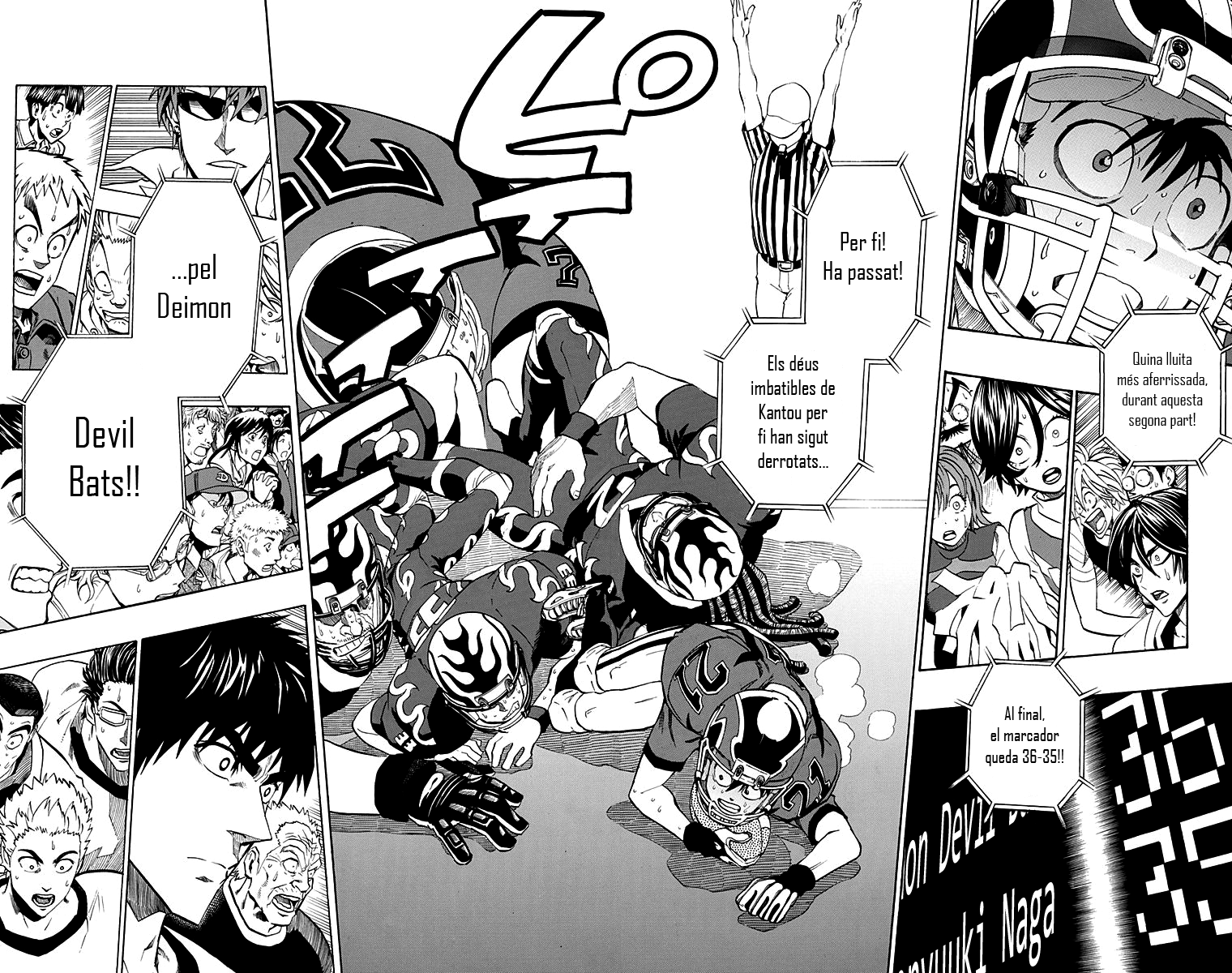 Read Eyeshield 21 CAT Manga Online