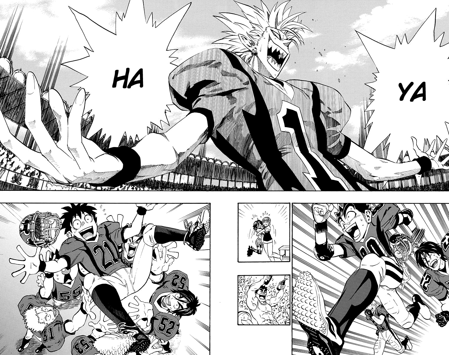 Read Eyeshield 21 CAT Manga Online