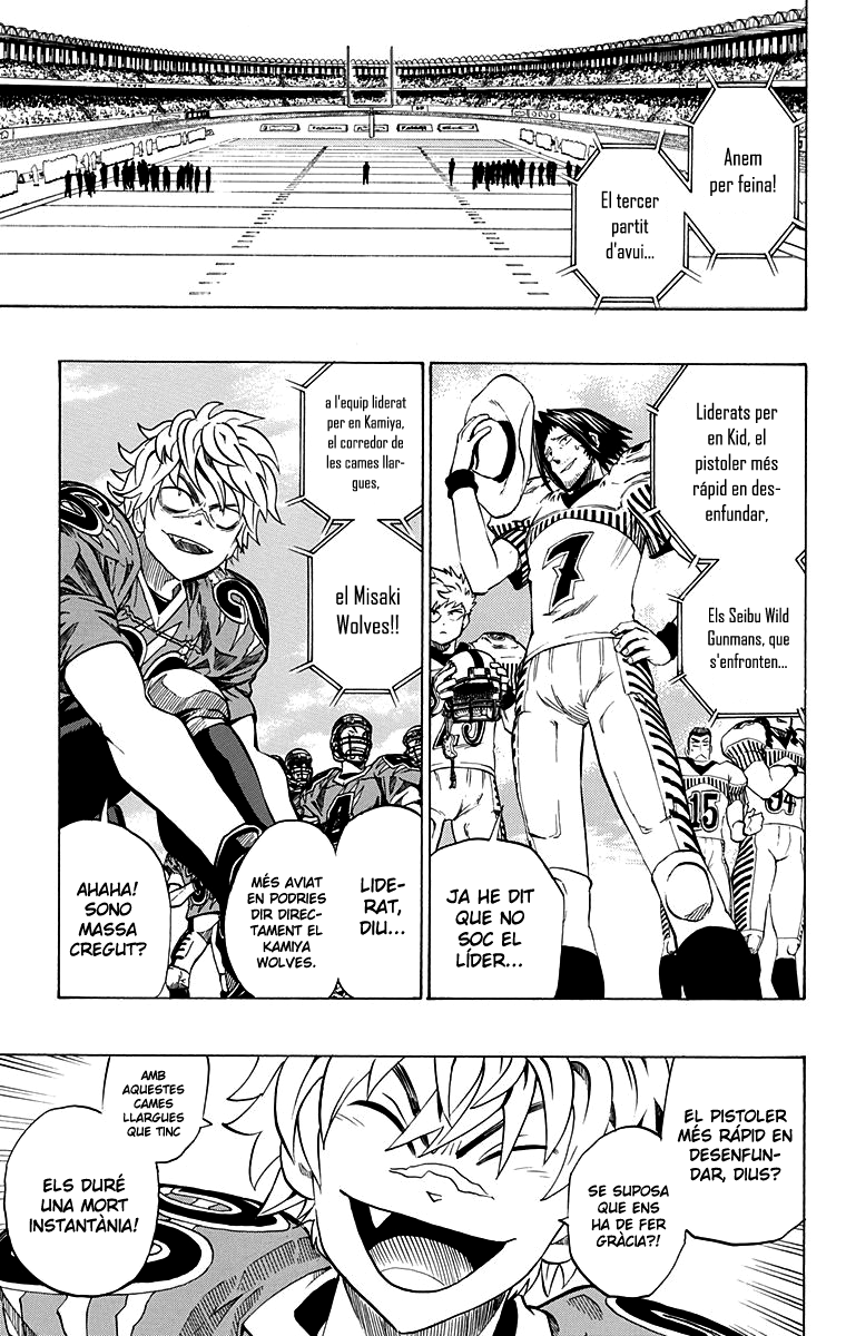 Read Eyeshield 21 CAT Manga Online
