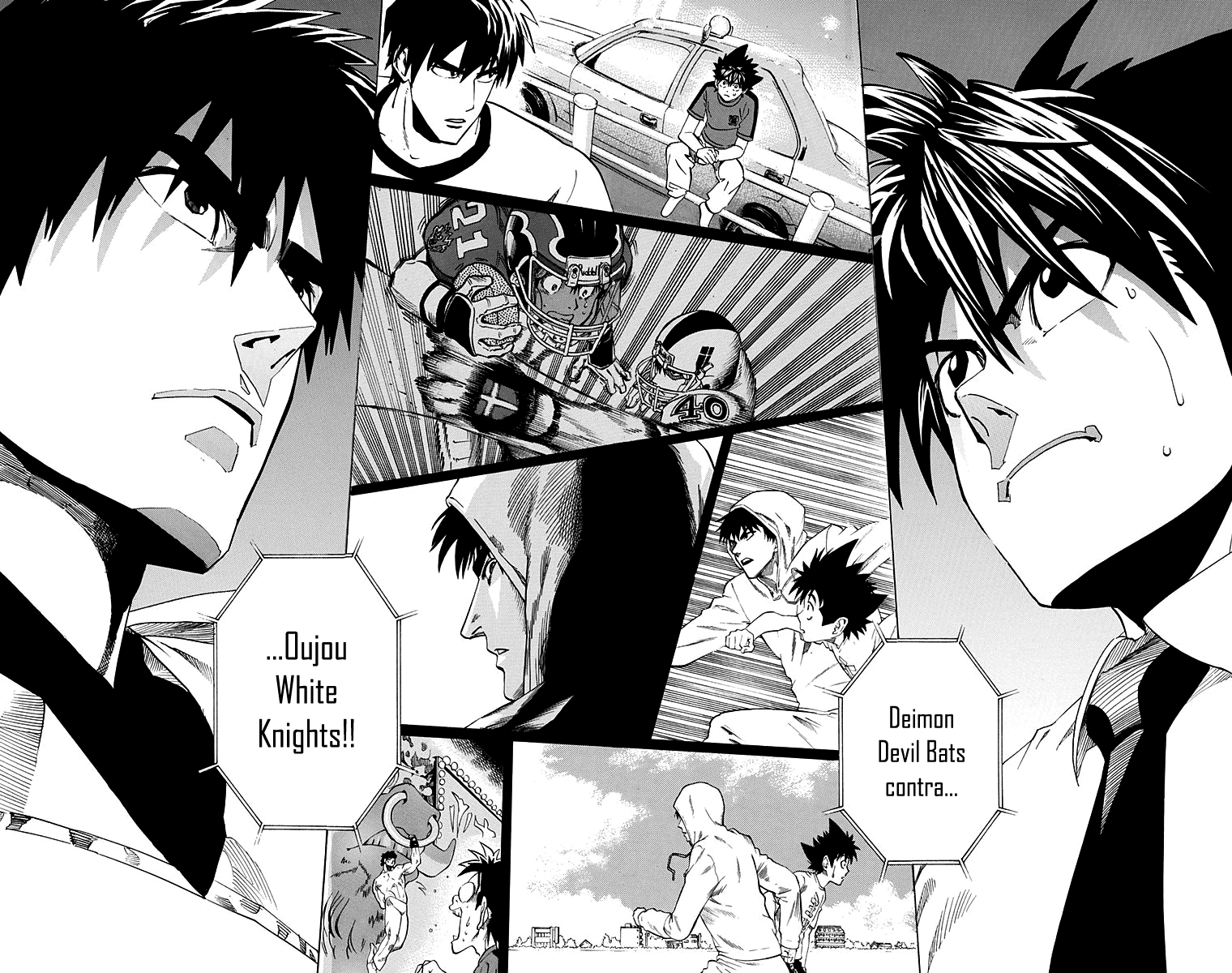 Read Eyeshield 21 CAT Manga Online