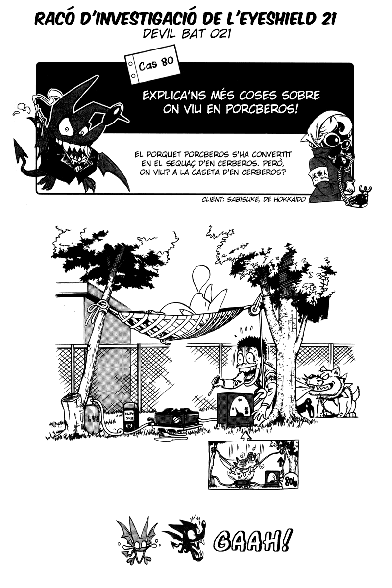 Read Eyeshield 21 CAT Manga Online