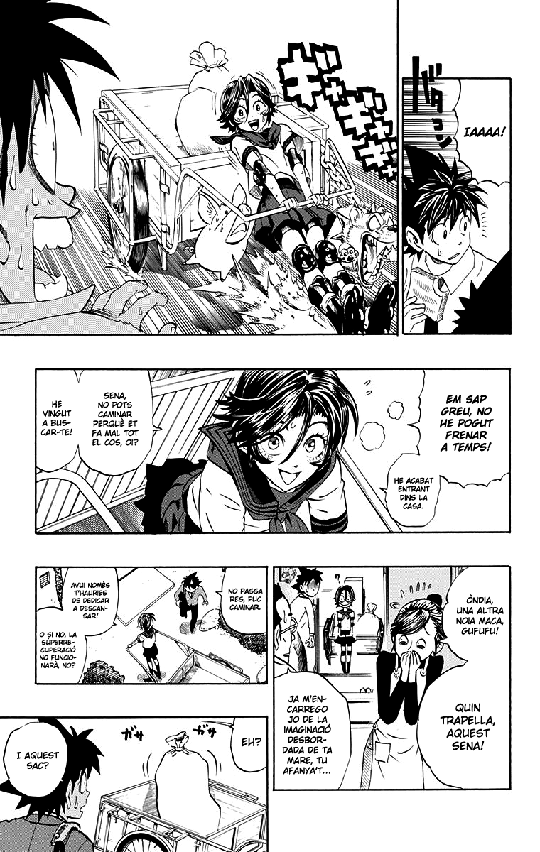 Read Eyeshield 21 CAT Manga Online