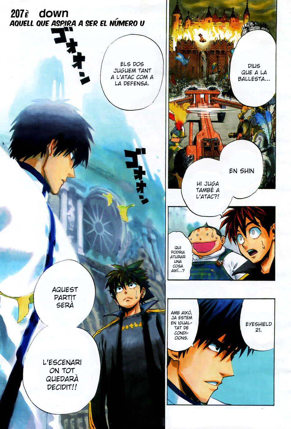 Read Eyeshield 21 CAT Manga Online