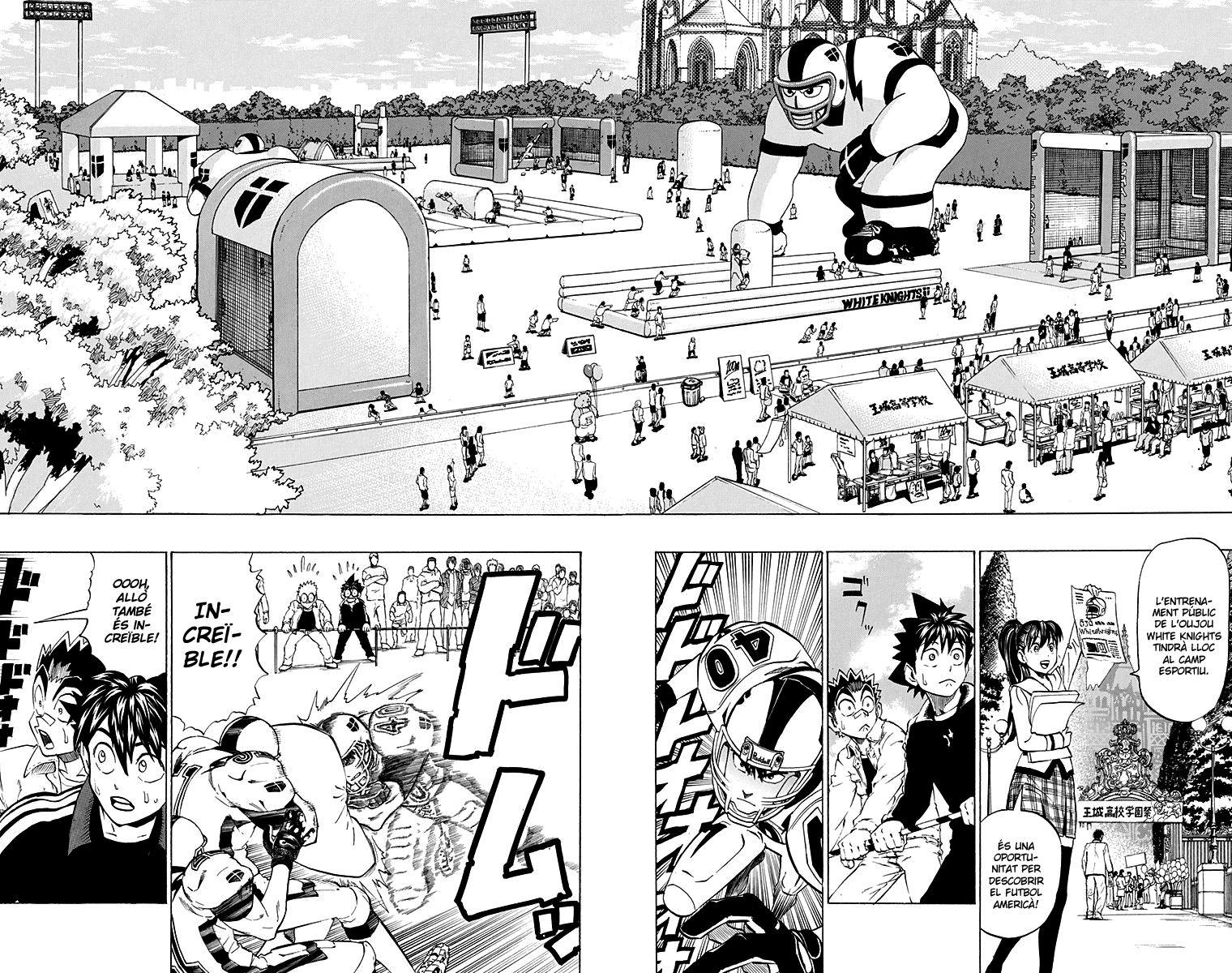 Read Eyeshield 21 CAT Manga Online