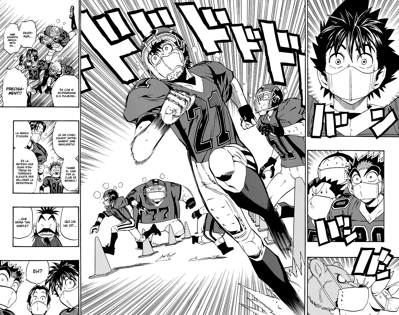 Read Eyeshield 21 CAT Manga Online