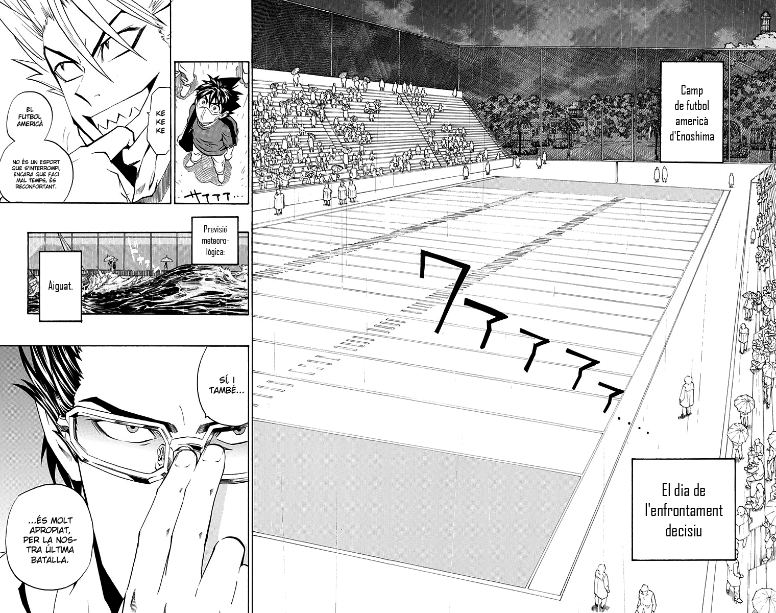 Read Eyeshield 21 CAT Manga Online