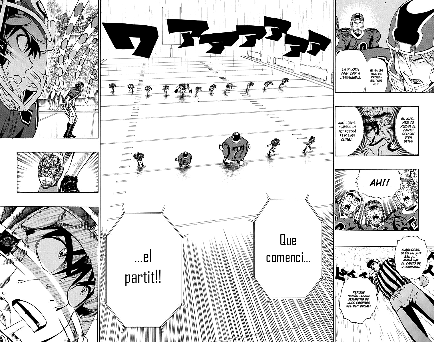 Read Eyeshield 21 CAT Manga Online