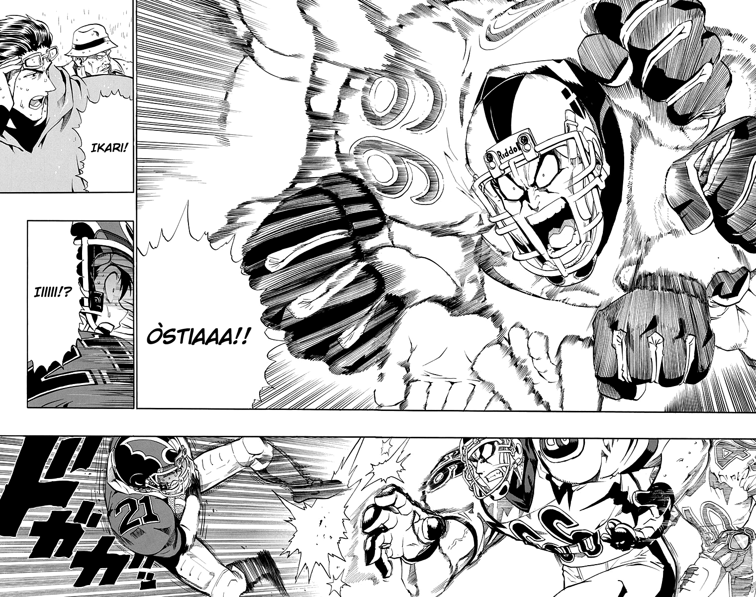 Read Eyeshield 21 CAT Manga Online
