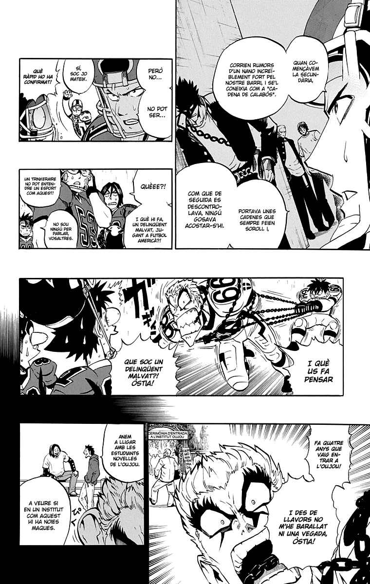 Read Eyeshield 21 CAT Manga Online