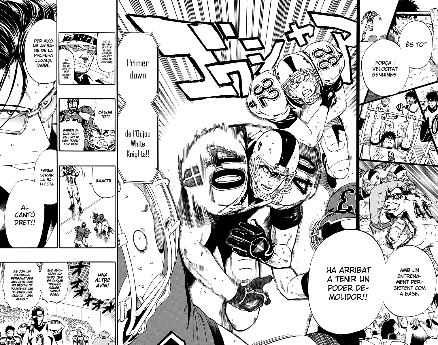 Read Eyeshield 21 CAT Manga Online