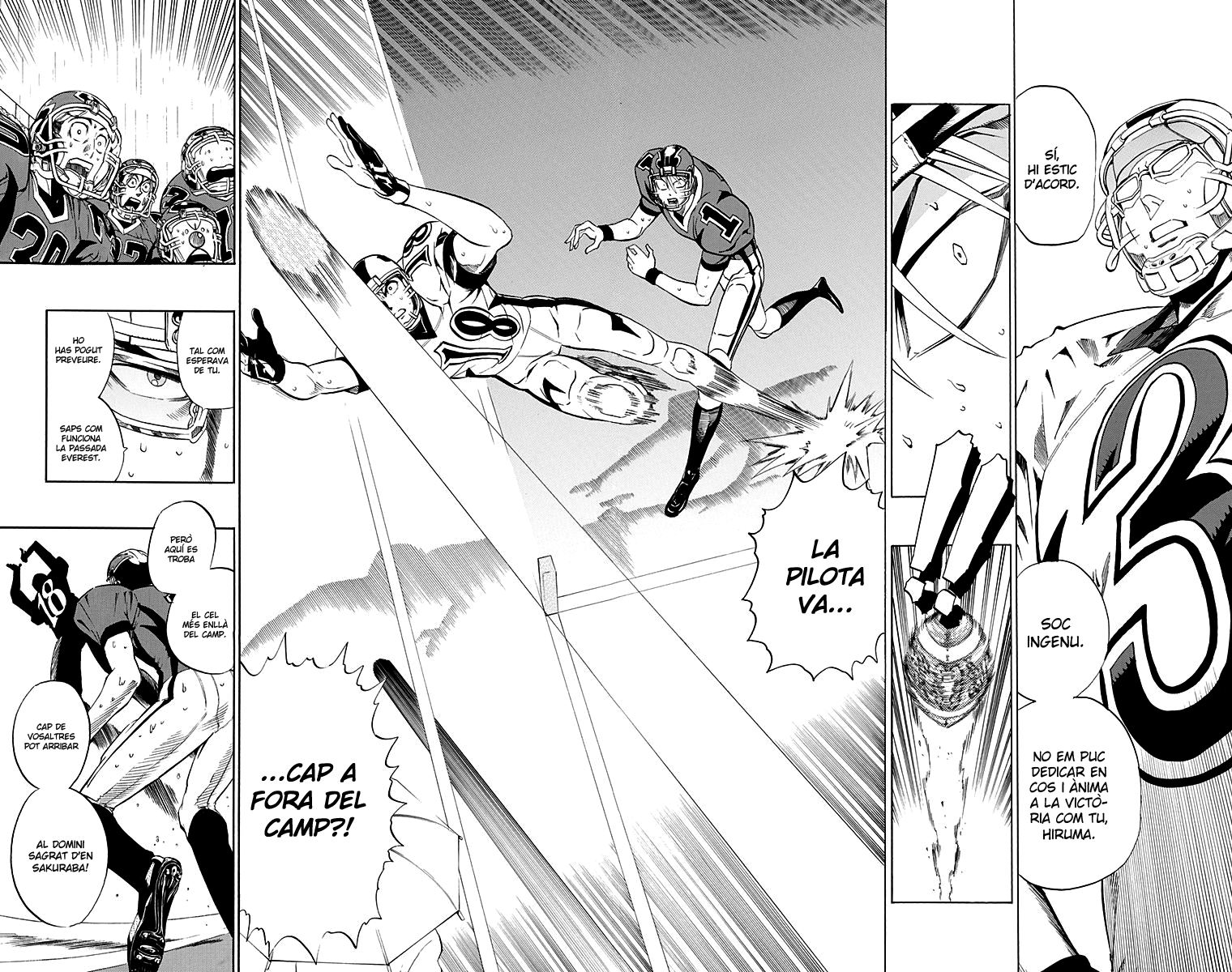 Read Eyeshield 21 CAT Manga Online