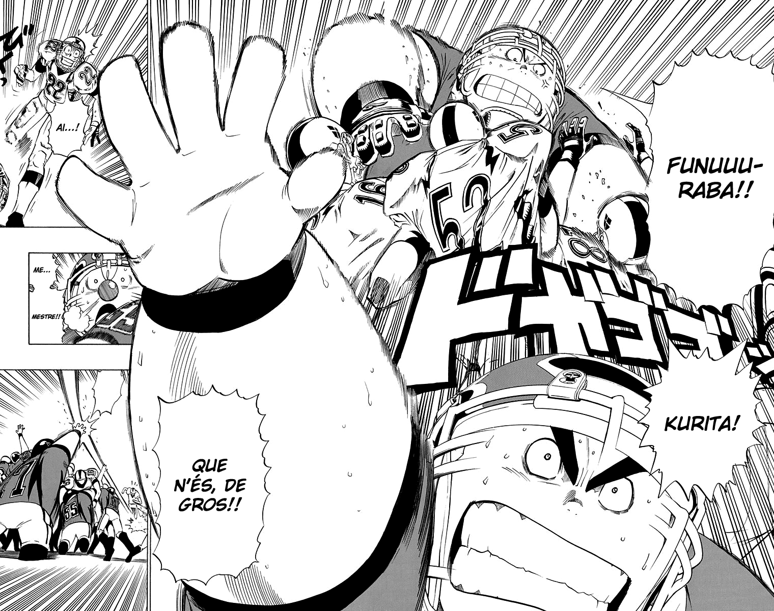 Read Eyeshield 21 CAT Manga Online