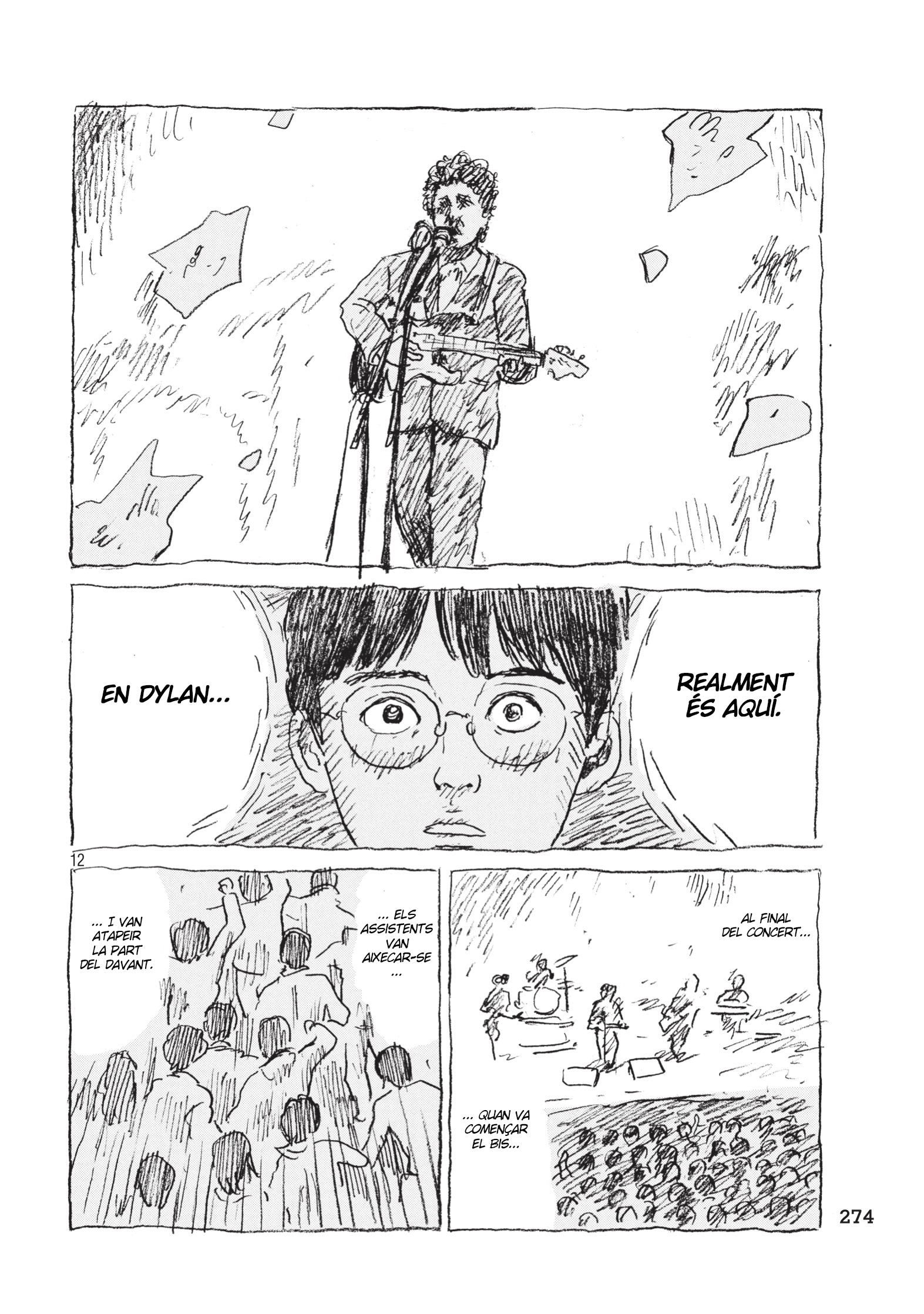 Read Jo i en Bob Dylan (i mon pare) CAT Manga Online