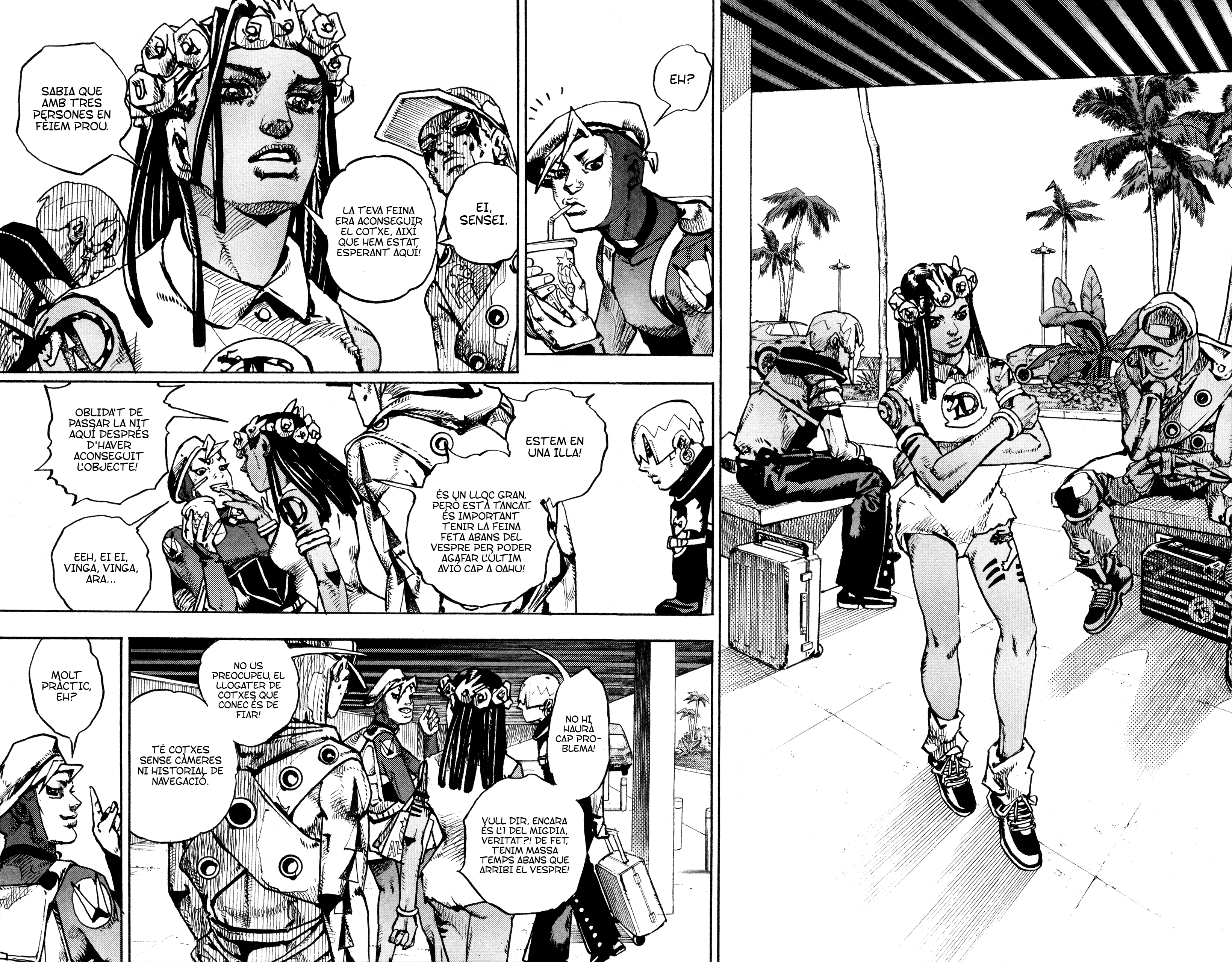Read Jojo's Bizarre Adventure Part 9 The JojoLands CAT Manga Online