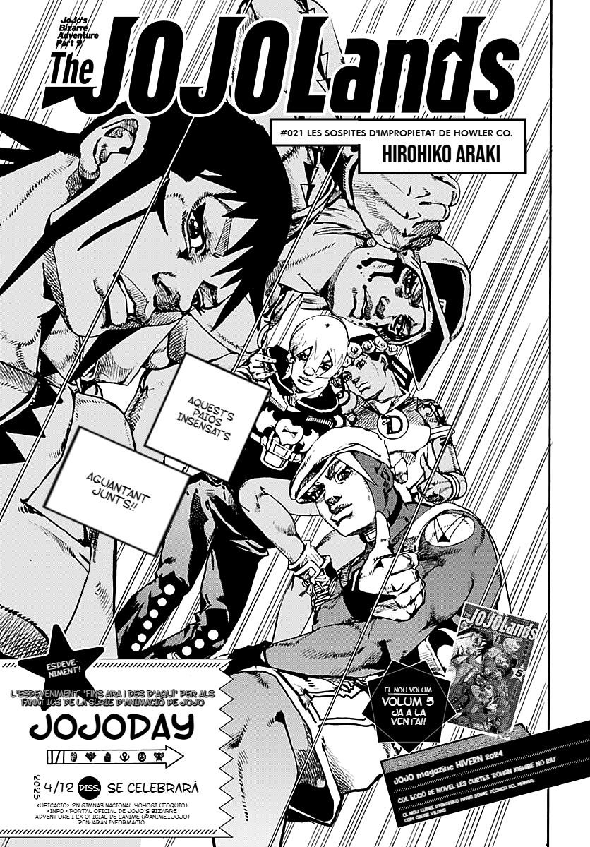 Read Jojo's Bizarre Adventure Part 9 The JojoLands CAT Manga Online