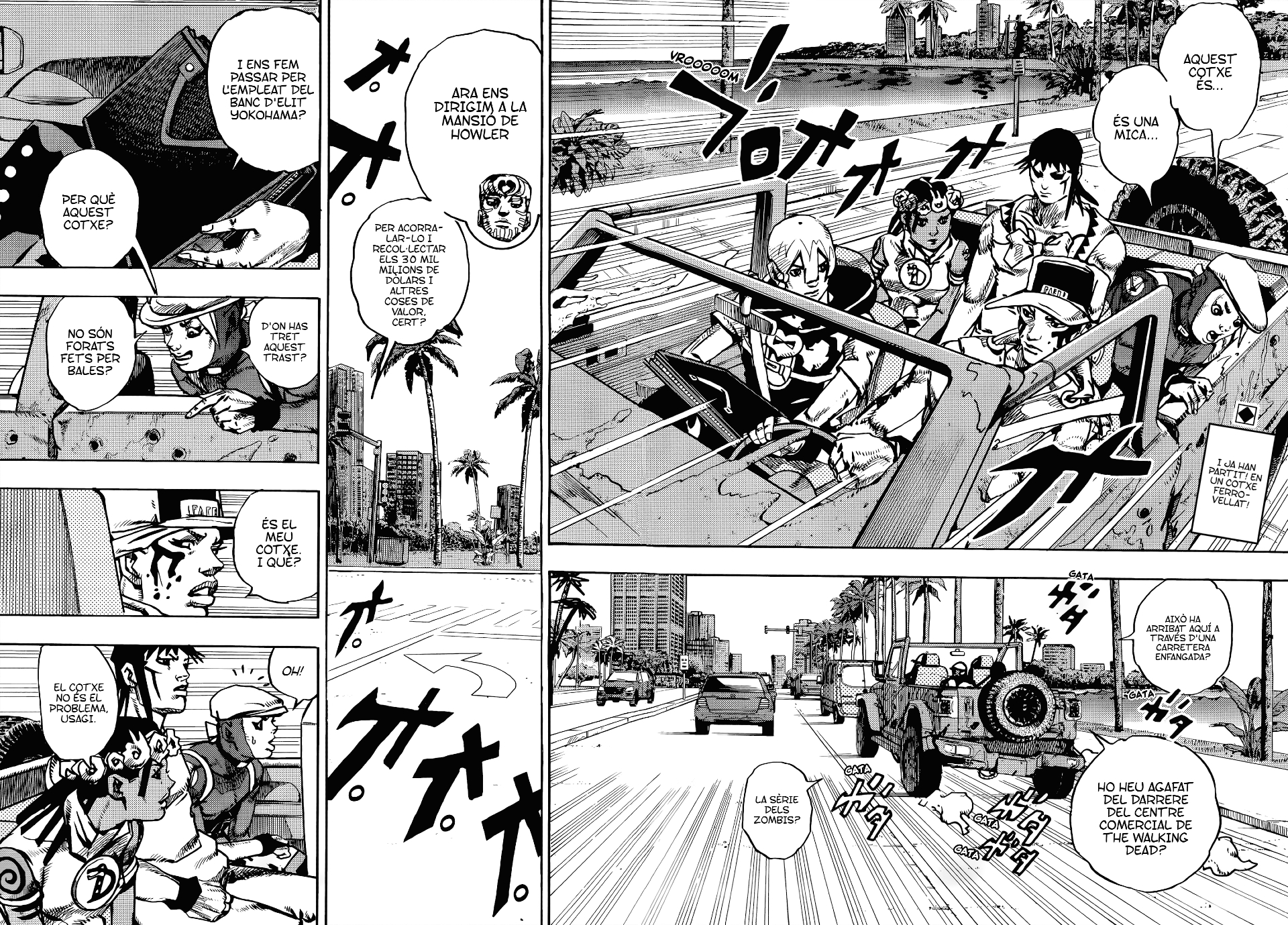 Read Jojo's Bizarre Adventure Part 9 The JojoLands CAT Manga Online