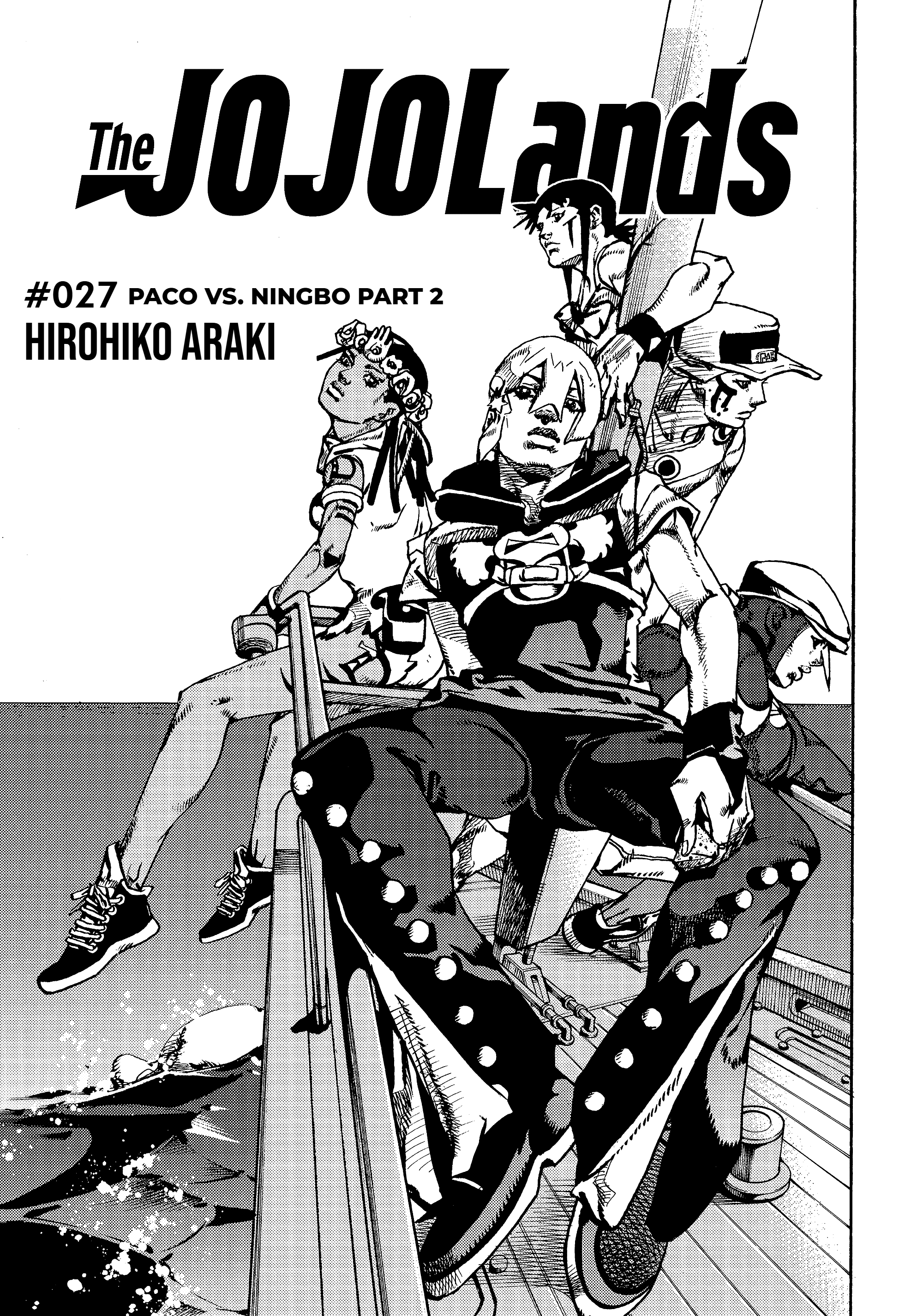 Read Jojo's Bizarre Adventure Part 9 The JojoLands CAT Manga Online