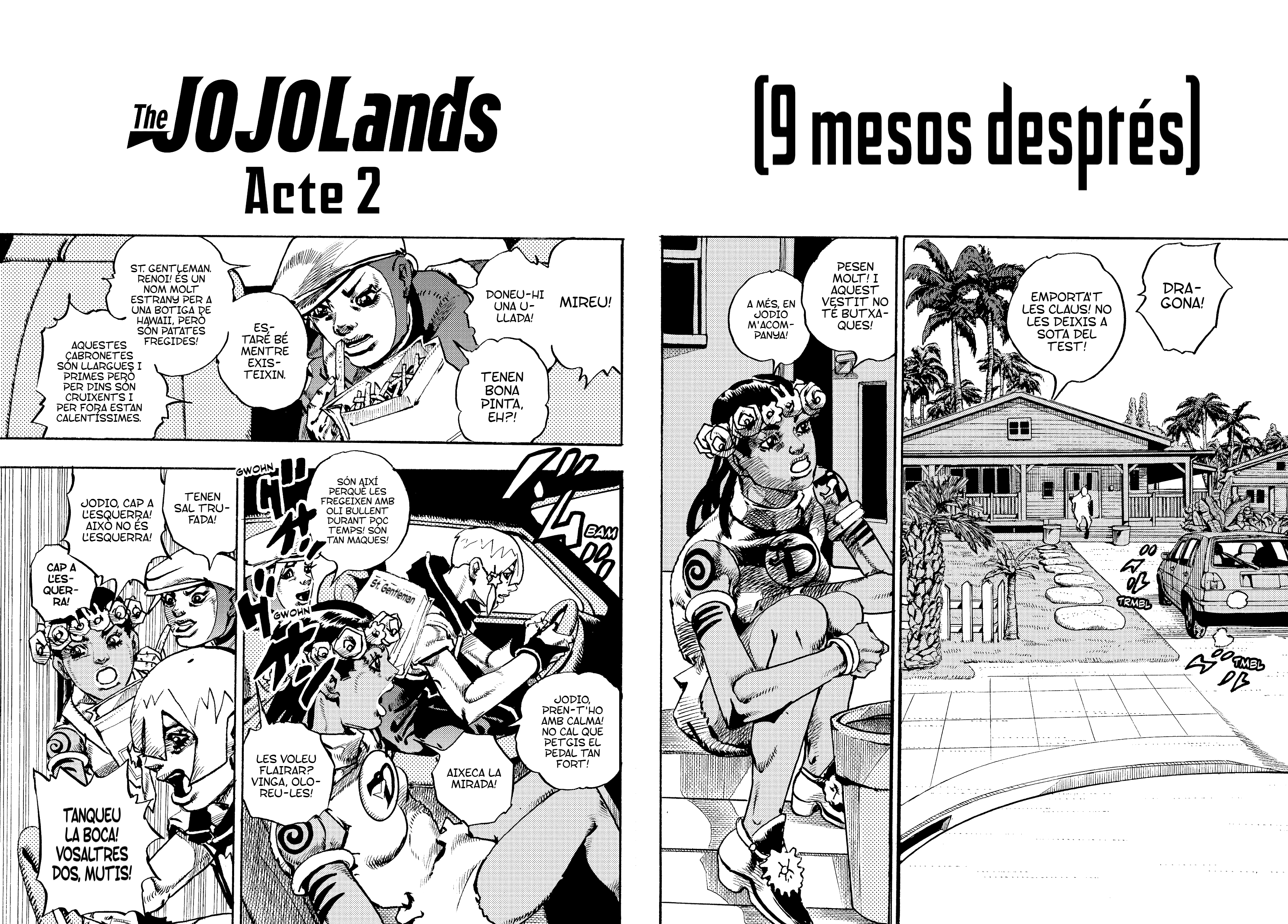 Read Jojo's Bizarre Adventure Part 9 The JojoLands CAT Manga Online