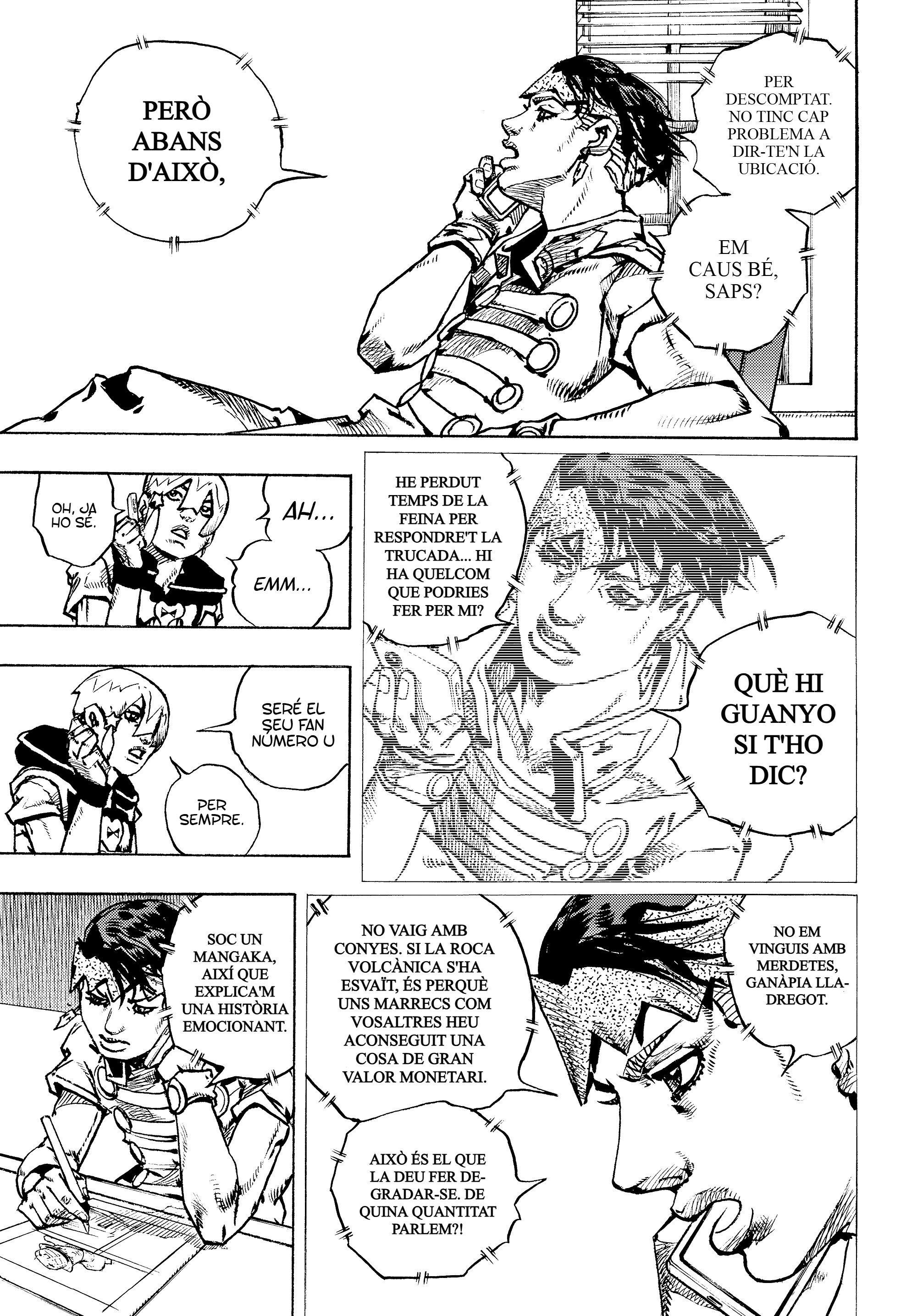 Read Jojo's Bizarre Adventure Part 9 The JojoLands CAT Manga Online