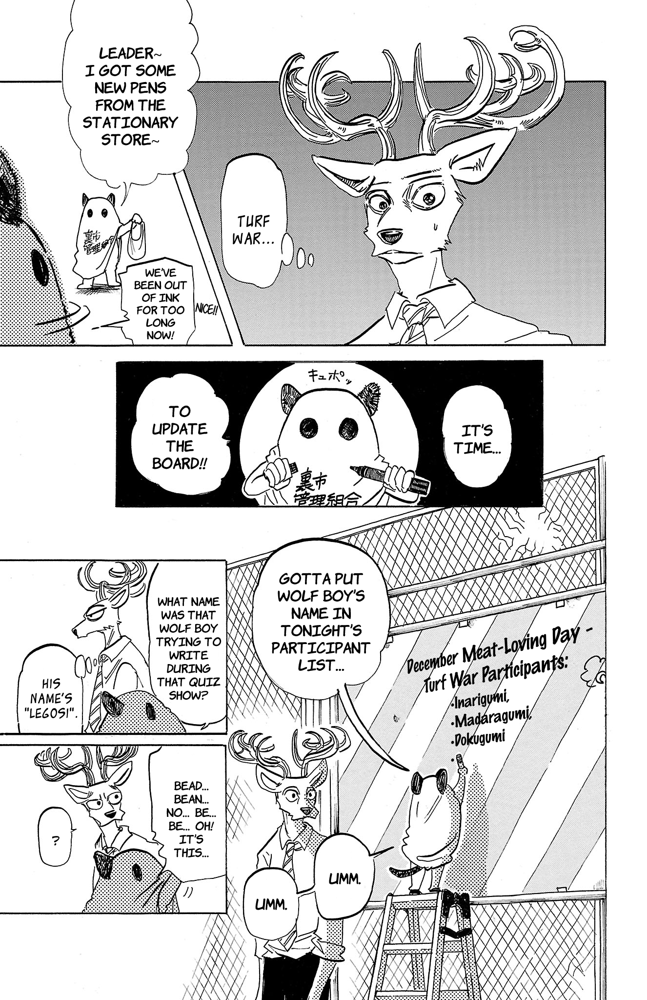 Read BEASTARS Manga Online