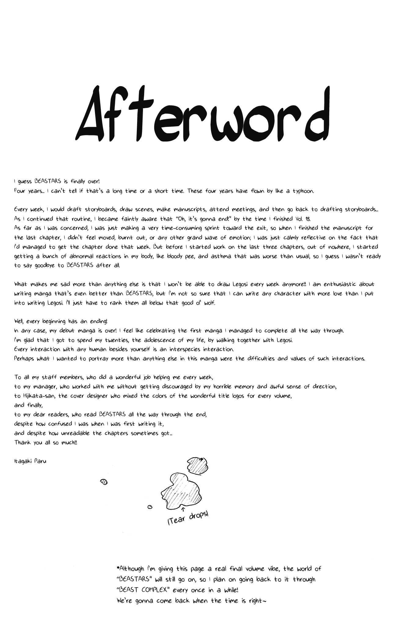 Read BEASTARS Manga Online