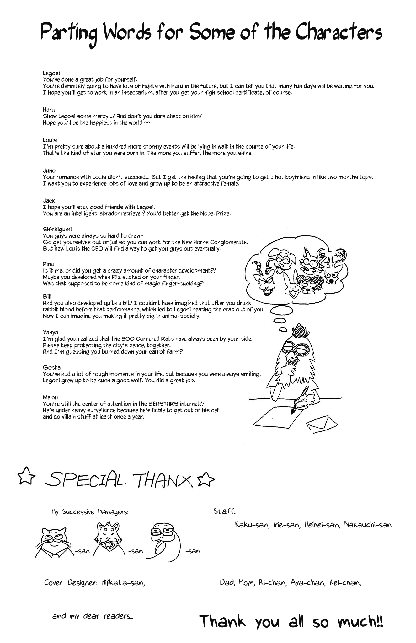 Read BEASTARS Manga Online