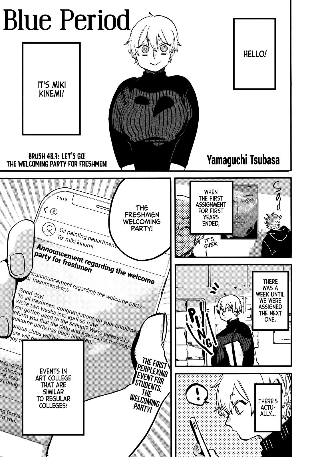 Read Blue Period Manga Online