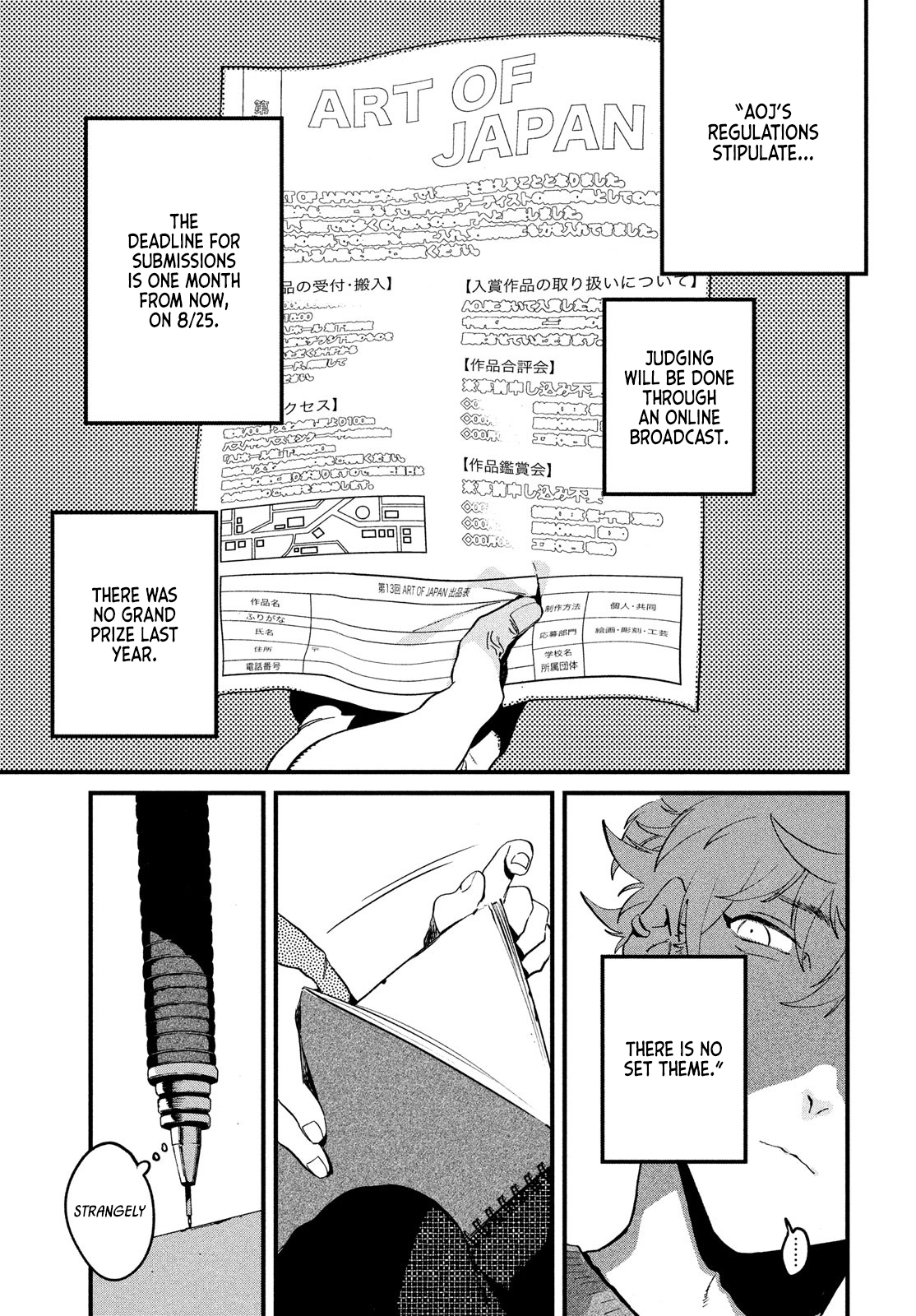 Read Blue Period Manga Online