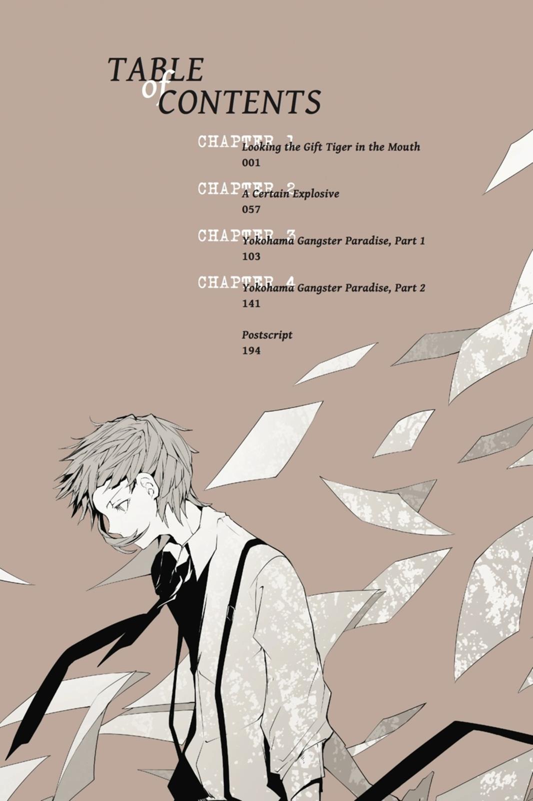 Read Bungo Stray Dogs Manga Online