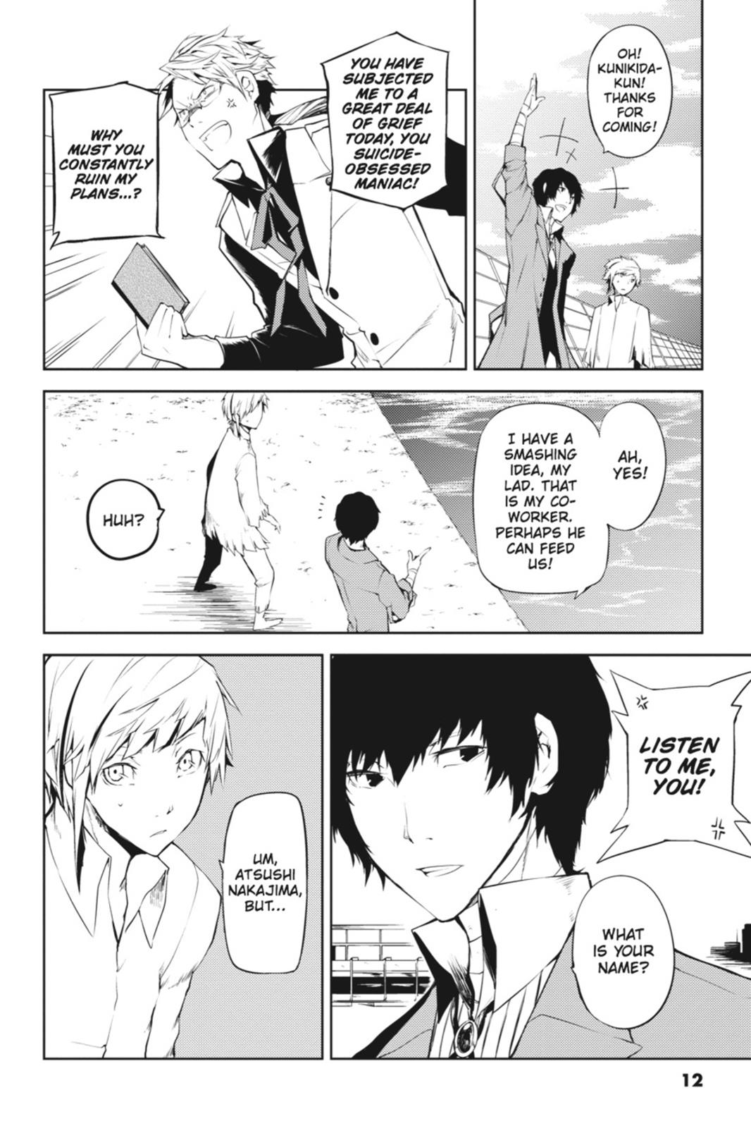 Read Bungo Stray Dogs Manga Online