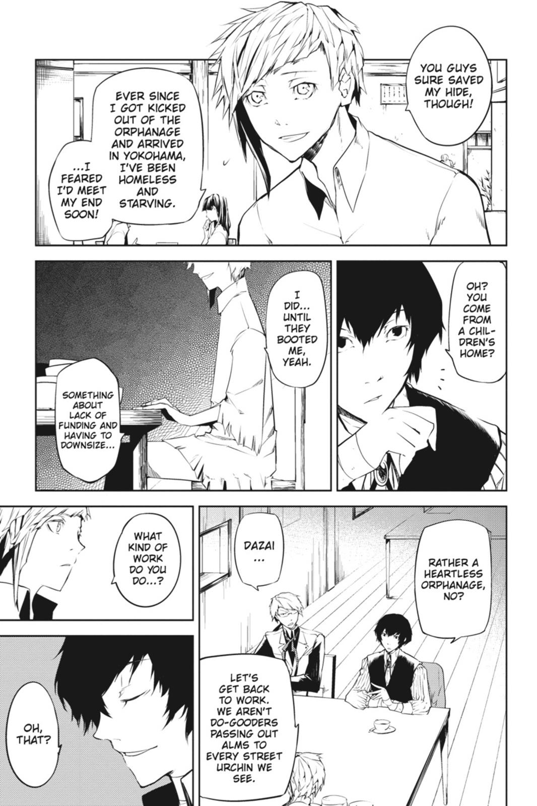 Read Bungo Stray Dogs Manga Online