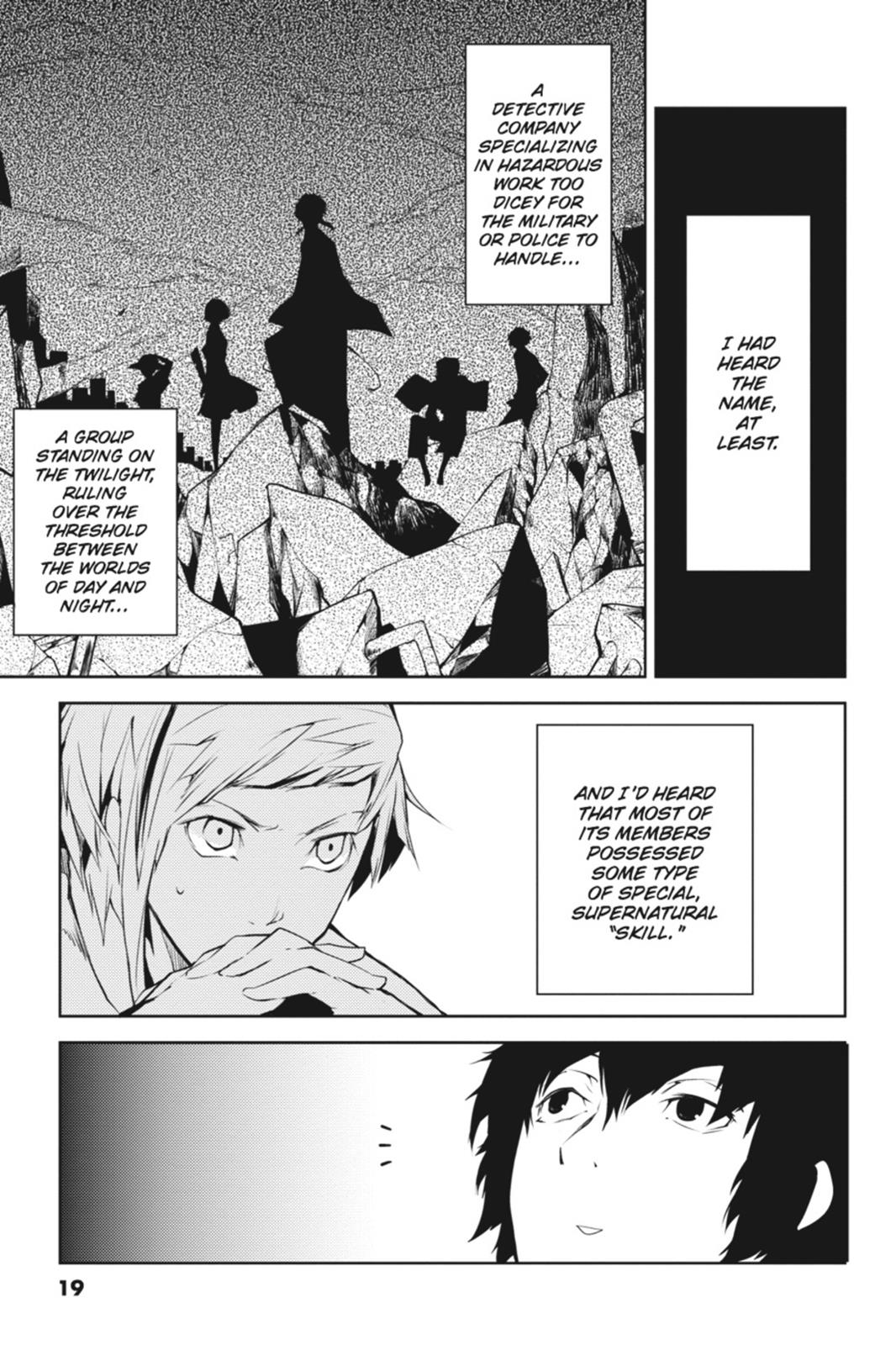Read Bungo Stray Dogs Manga Online