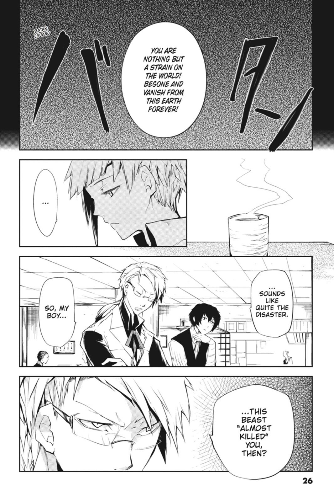 Read Bungo Stray Dogs Manga Online