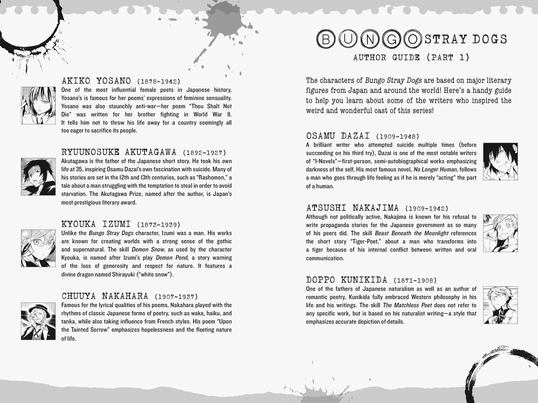 Read Bungo Stray Dogs Manga Online