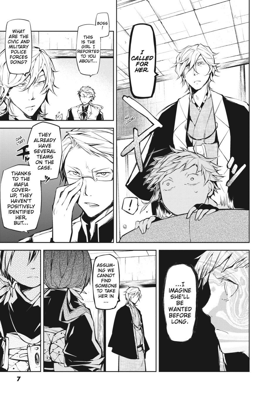 Read Bungo Stray Dogs Manga Online