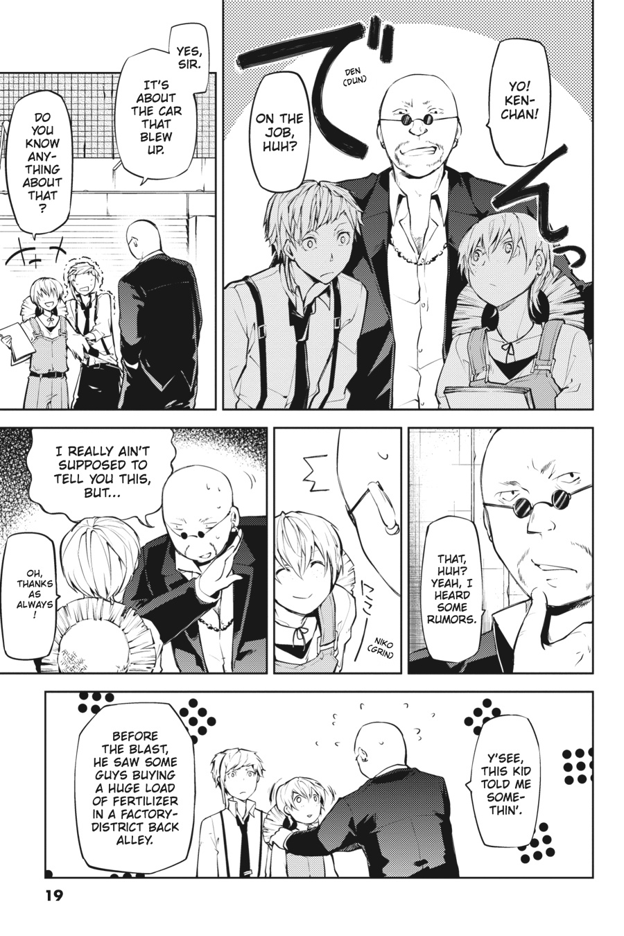 Read Bungo Stray Dogs Manga Online