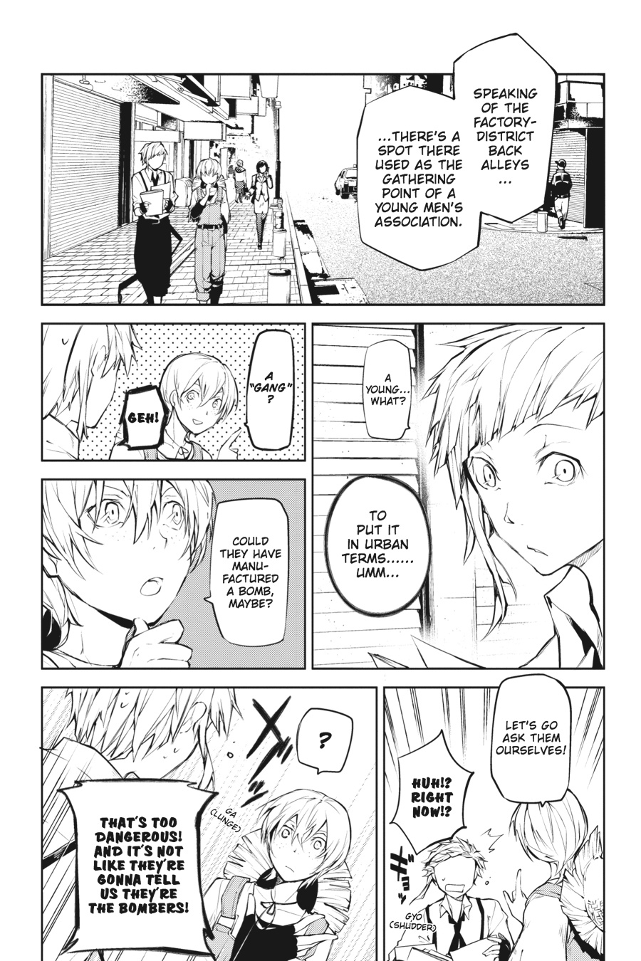 Read Bungo Stray Dogs Manga Online