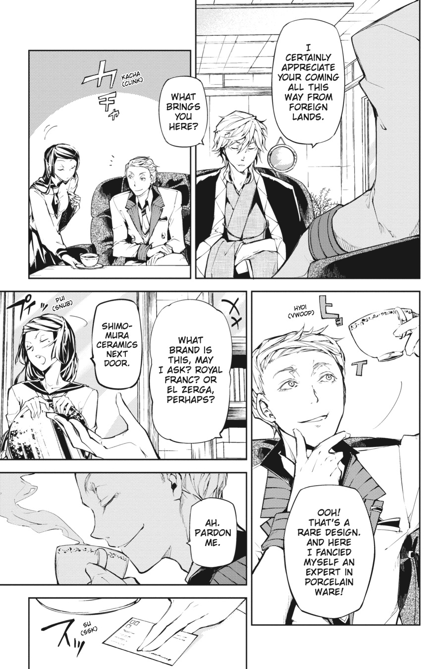 Read Bungo Stray Dogs Manga Online