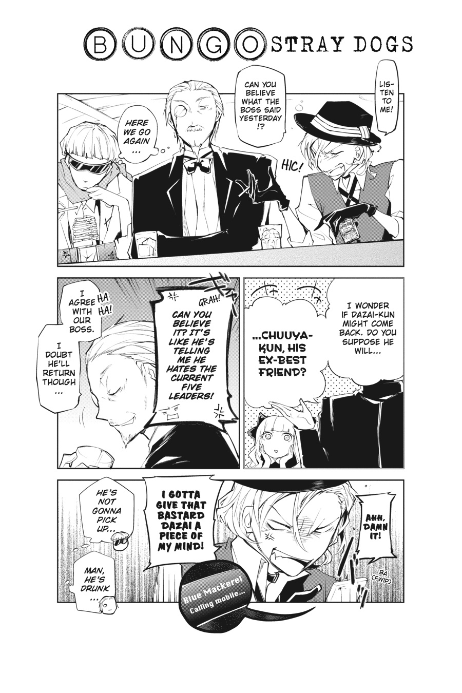 Read Bungo Stray Dogs Manga Online