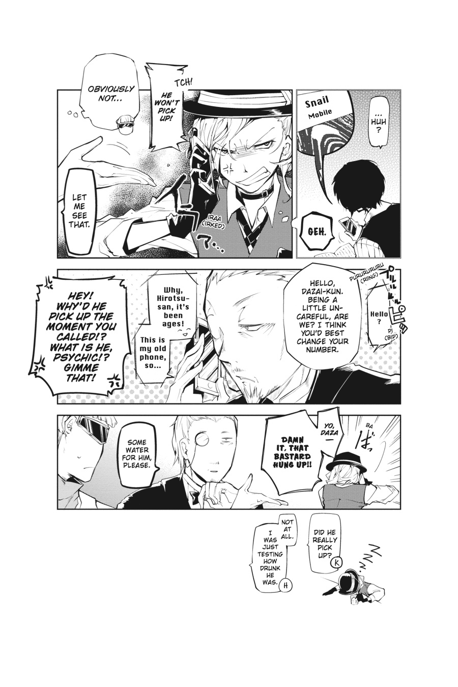 Read Bungo Stray Dogs Manga Online