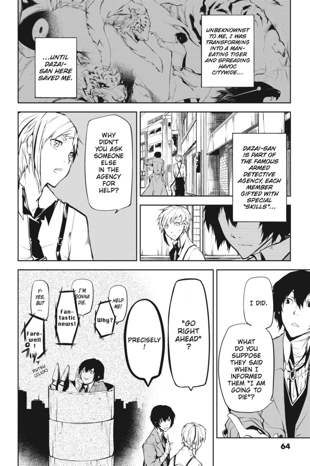 Read Bungo Stray Dogs Manga Online