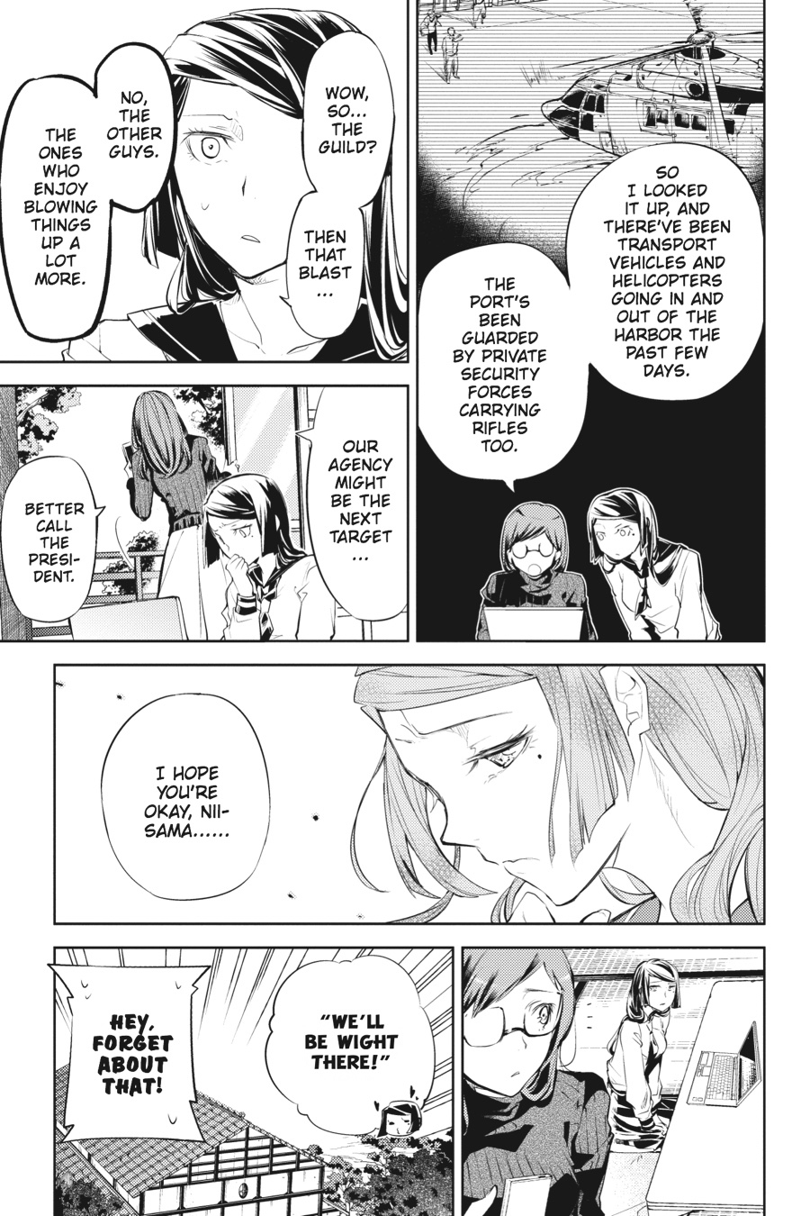 Read Bungo Stray Dogs Manga Online