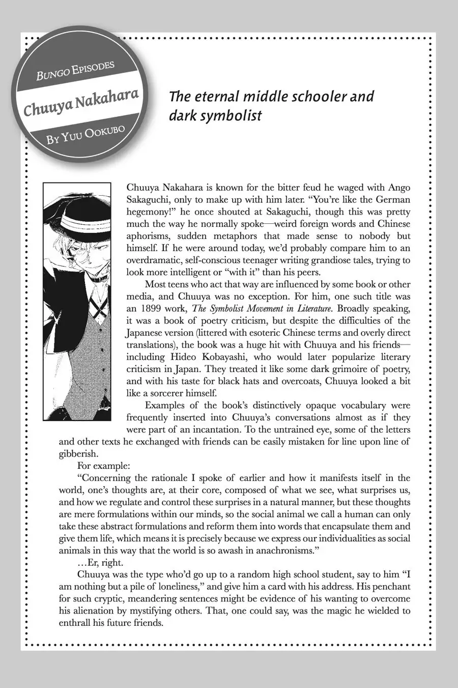 Read Bungo Stray Dogs Manga Online