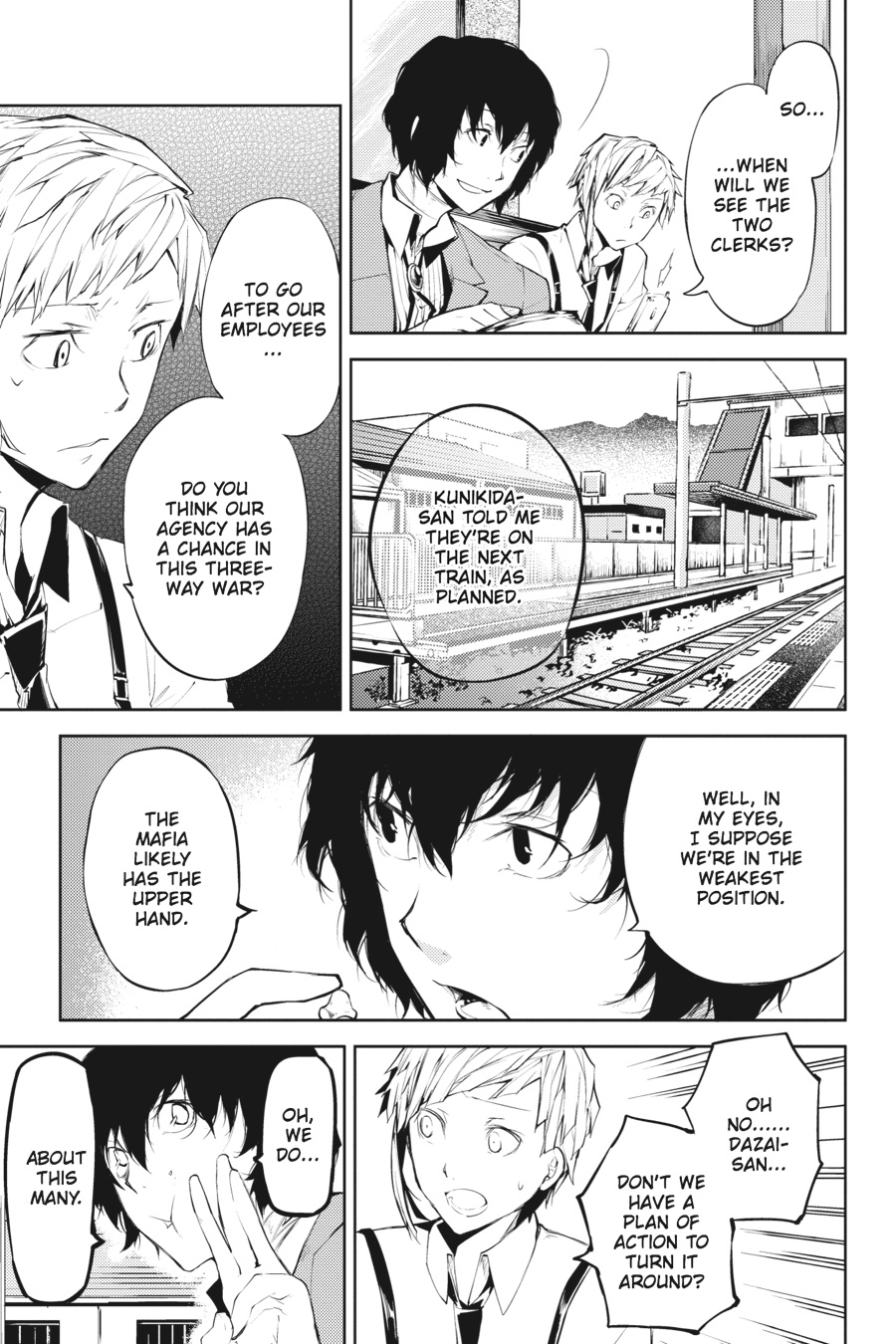 Read Bungo Stray Dogs Manga Online